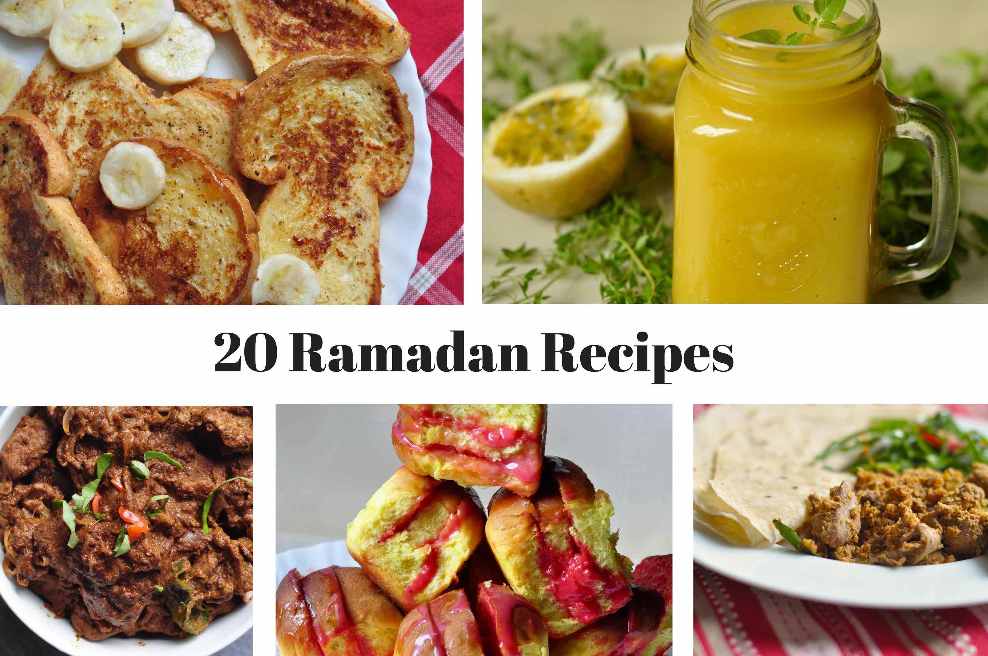 20 Recipes To Try This Ramadan Lonumedhu